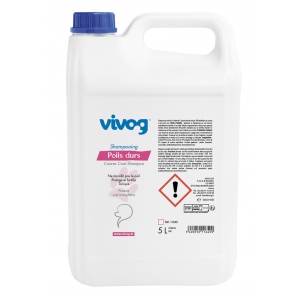 Dog professionnal shampoo - Harsh coat - Dry coat - Vivog - 5 liters