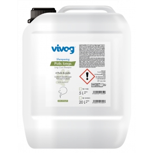Dog professionnal shampoo - Long coat - Antistatic - Vivog - 20 liters