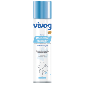 Spray déodorant fraicheur pour chien et chat - Cologne - Vivog - 300ml