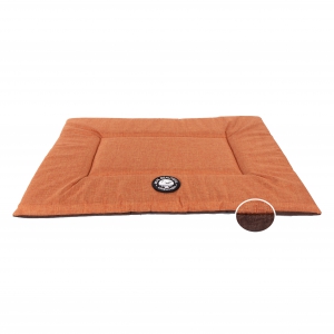 Tapis plat et confortable pour chien - Collection Real Dreamer - Marron/Orange