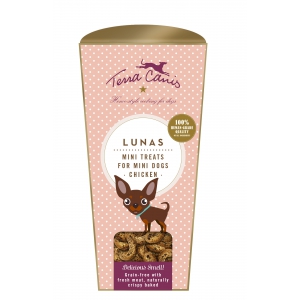 Terra Canis Mini Snacks - Lunas Poulet 130G (x6)
