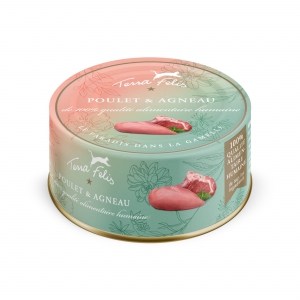 Terra Felis - Nourriture pour Chat - Poulet Agneau - x12