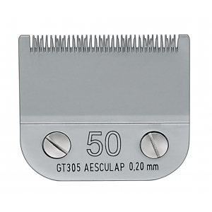 Clipper blade - Aesculap Snap on - Clip system - GT305 - Nr 50 - 0.20mm