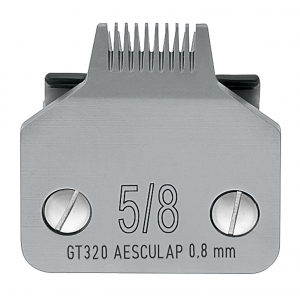 Tête de coupe tondeuse - système Clip - Aesculap Snap On GT320 - N° 5/8 - 0,8mm