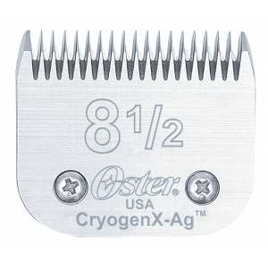 Tête de coupe tondeuse - système Clip - Oster CryogenX-Ag - N° 8,5 - 2,8mm