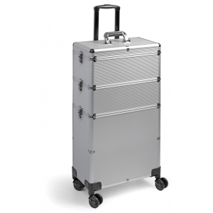 Suitcase with wheels 43x25x83cm
