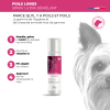Laisse en nylon pour chien - DOMINOS - rouge