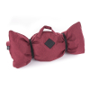 Collier pour chien nylon pois rouge -  1,5 x 23 à 33 cm 