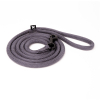 Longe pour chien - nylon rond gris anthracite - 2 m