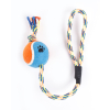Harnais Norvégien pour chien sportif - Néo + jaune - Tour de poitrail 82 à 102cm - largeur 25mm