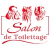 Autocollant Salon de toilettage - Long 50cm x Haut 40cm - 4 coloris - Rouge