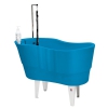 Baignoire pour chien - baignoire SPA hydro massante Vivog III - GM (134cm) - Bleue - Nouveau châssis