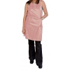 Waterproof grooming blouse - sleeveless - pink - Size S - Waist size 94cm - Length 89cm