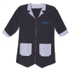 Grooming jacket - sleeves size 3/4 - black/grey - Medium - Chest size 110cm