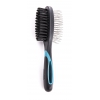 Brosse pour chien et chat - brosse double pneumatique