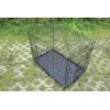 Pet carrier - metal - background grid - Plastic tray - 2 doors - Lenght 107.5cm - width 70.5cm - height 77.5cm