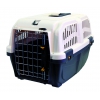 Cage de transport pour chien et chat SKUDO - norme IATA grise