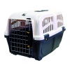 Cage de transport pour chien et chat SKUDO - norme IATA grise - Taille 2 - longueur 55cm - largeur 36cm - hauteur 35cm