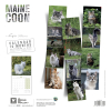 Calendrier chat 2026 - Maine Coon - Martin - dos