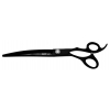 Grooming curved scissors XP804 - professional - Optimum Black Titanium - 19 cm