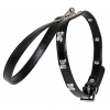 Strass black collerette for dog - Black - Lenght 27 to 32cm - width 12mm