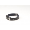 Leather Dog Collar - Leather Class - M - W25mm L42 to 48cm
