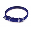 Blue Classic leather Collar - 26 - 56 cm