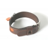 Dog leather collar - Happy dog - W25mm L40cm