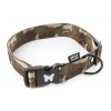Collier laisse et harnais pour chien de la collection camouflage marron - Collier : Longeur 75 à 90cm - largeur 4cm