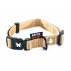 Collier nylon beige - 1,6 x 30 à 45 cm
