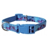 Cherries nylon collar blue - 45-65x1,5cm