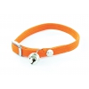 Cat collar - nylon elastic orange - 1 x 30 cm 