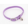 Cat collar - nylon elastic Purple - 1 x 30 cm 