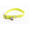 Cat collar - nylon elastic green - 1 x 30 cm 