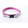 Nylon collar New Disco Alter Ego - Pink - 17 < 27 x 1 cm (for cat)