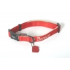 Collier nylon pour chien - Benton rouge - 45-65 x 2,5 cm