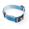 Dog collar - nylon Reflex blue - 2,0 x 40 > 55 cm