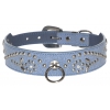Blue west collar for dog - Lenght 60cm - width 35mm