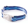 Dog collar - Dream blue  - W25mm L45 to 65cm