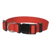 Dog collar - Red nylon - 50/71x2,5cm