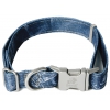 Dog collar - Jean - W25mm L50 à 65cm