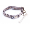 Dog collar - Oliver blue - W15mm L30 to 45cm