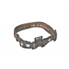 Brown adjustable dog collar - Pets connection - W20mm L 40 to 55cm