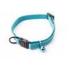 Adjustable nylon collar "Flash" for cat - Blue
