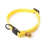 Adjustable nylon collar "Flash" for cat - Yellow