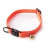 Adjustable nylon collar "Flash" for cat - Orange