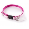 Adjustable Cat Collar - Pea - pink