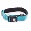 Adjustable dog collar - Neo Blue - Lenght 40 to 50cm - width 40mm