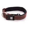 Adjustable dog collar - Neo Brown - Lenght 40 to 50cm - width 40mm
