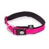 Adjustable dog collar - Neo Pink - Lenght 40 to 45cm - width 20mm